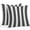 Black, White, Gray, variant on Throw Pillow Covers 16x16 Inch Set of 2, Navy Blue Striped Waterproof Outdoor Pillow Covers, Modern Thin Line Vertical Stripes Decorative Cushion Pillowcases for Couch, Sofa, Bed, Garden, Patio