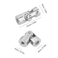 thumbnail image 4 of Universal Joint, Simple Installation U-joint, Practical Easy Installation Wide Application for Workshop Accessories Workshop Hardware, 4 of 8