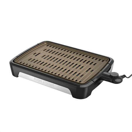 

George Foreman Party Size Open Grate Smokeless Grill Black GFS0172SB