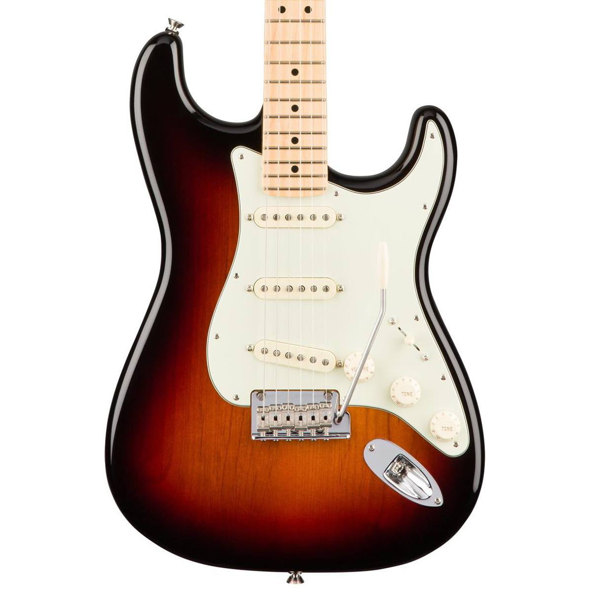 Fender American Professional Stratocaster Electric (3-Color Sunburst, Maple Fingerboard) - Walmart.com