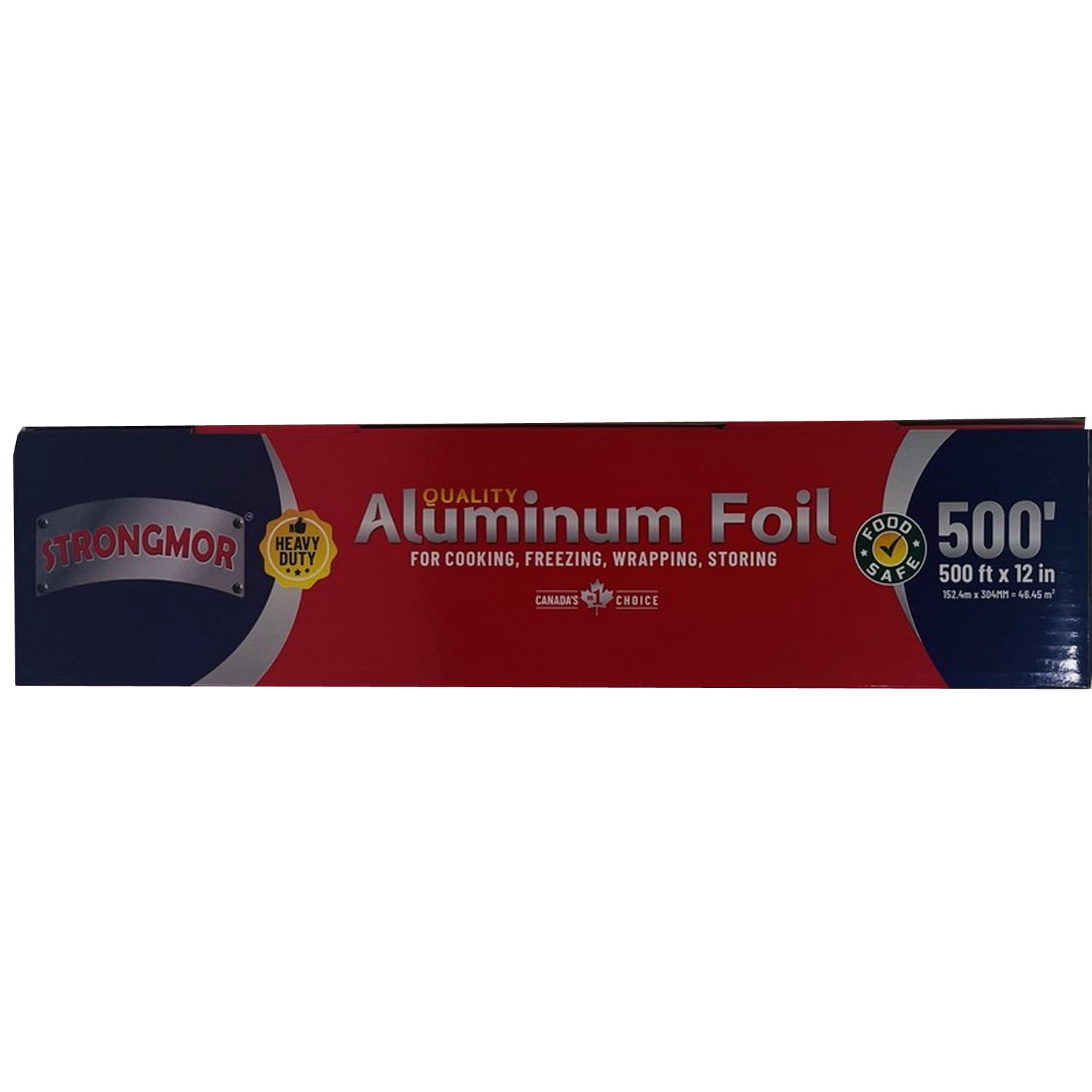 Strongmor Aluminum Foil Heavy Duty 500ft X 12In (Pack of 2)