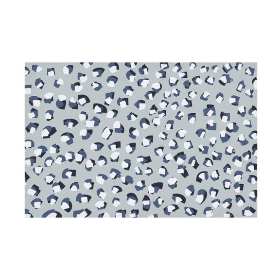 Canvas Wall Art - Treechild 'Moving Strokes Square' Wall Art for Living Room, Bedroom, or Office D?cor by Trademark Fine Art - 19 x 12 Inches