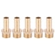 thumbnail image 2 of Conector roscado, 5 piezas G1/4 Conector de tubo de rosca macho Junta de tubo de acoplamiento rápido Altamente versátil, 2 of 8