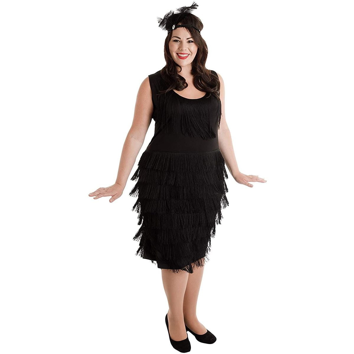 1920 flapper dress plus size