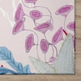 thumbnail image 4 of Surfside ASR31 Raspberry Washable 8 ft x 8 ft Round Rug, 4 of 5