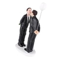 thumbnail image 3 of Adorno de pastel de boda gay Yuyangstore Parejas homosexuales, 3 of 8
