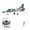 Left-Hand Throttle / 1 Battery, variant on MinimumRC Phantom 2000 30mm EDF RC Fighter Jet Brushless Fixed Wing Airplane 4 Channel EPS Foam Remote Control Aircraft For Outdoor Adults Enthusiasts- Right-Hand Throttle / 4 Battery