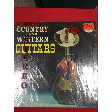 Cliff Parman and his Boys - Country and Western Guitars Time 12