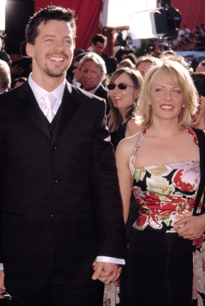 Sean Hayes And His Wife At The Emmy Awards 9222002 La Ca By Robert