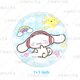 thumbnail image 4 of Decoración para fiesta de cumpleaños con temática de perro blanco y rollo de canela de Disney, cubiertos desechables, pancarta con globos, baby shower, 4 of 5