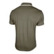 thumbnail image 5 of Blusa y camisa de manga corta con cuello vuelto para hombre, informal, a la moda, con cremallera, color liso y retazos, de poliéster., 5 of 6