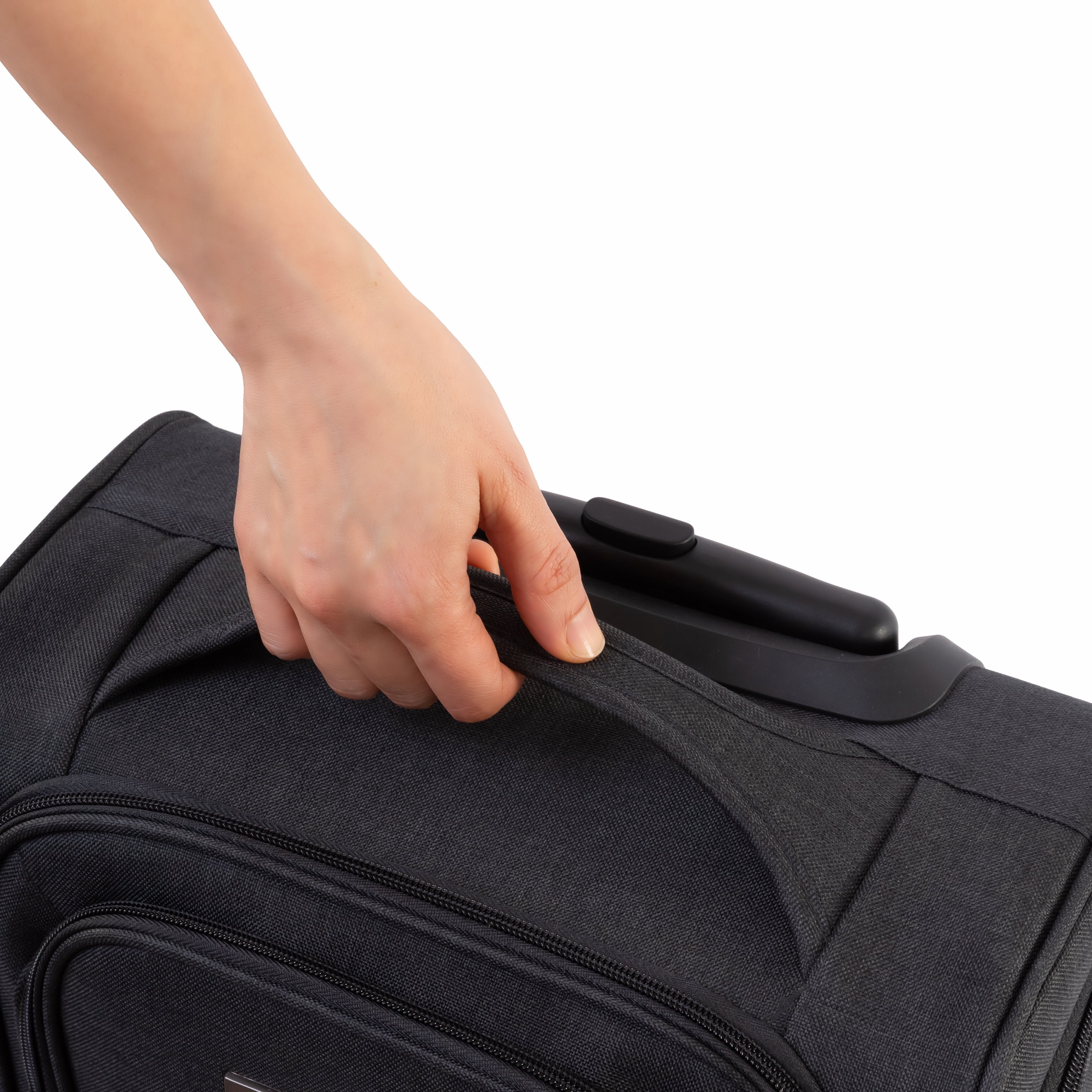 Air Canada Indigo Lite Collection 16-Inch Softside Underseat Luggage, Lightweight Carry-On Suitcase for Travel
