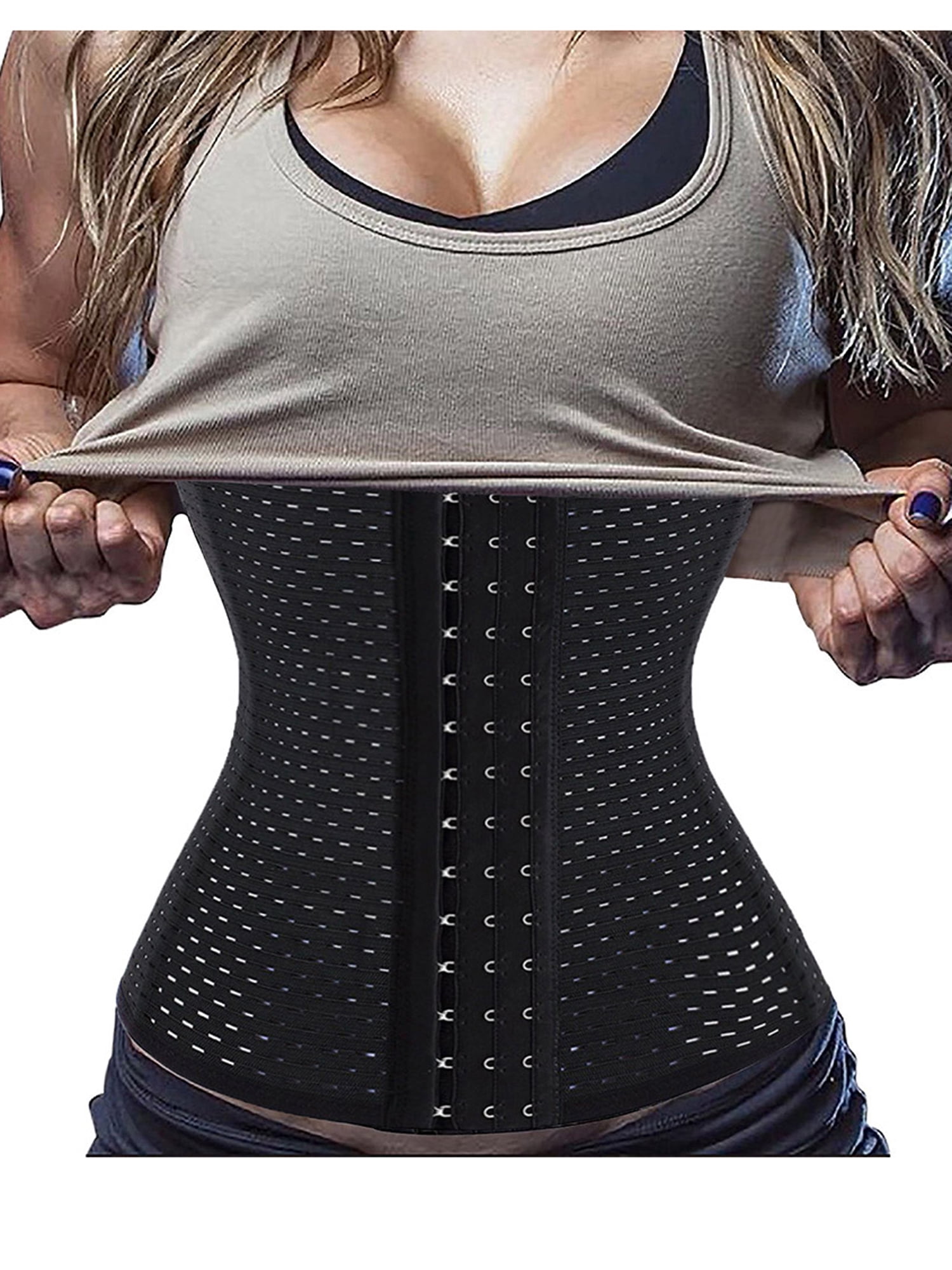 Youloveit Aist Trainer Corset Breathable and Invisible Waist Shaper Training Waist Tightener for Female Abdominal Control Slimming and Shaping Belly