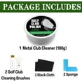 thumbnail image 2 of Golf Club Cleaner Scratch Remover with Golf Brush Cleaning Tools Value 7 Pack, Golf Club Bag Accessories Golf Club and Grip Cleaner Keeps Golf Clubs Irons Drivers Shoes Clean, 2 of 7