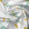 thumbnail image 5 of Ambesonne Lemons Window Valance, Citrus Fruits and Leaves, 54" X 12", Jade Green Almond Green, 5 of 5