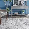 thumbnail image 5 of nuLOOM Presley Aztec Distressed Area Rug, 3' x 5', Presley Grey, 5 of 5