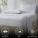 thumbnail image 2 of Juego de sábanas Comfort Spaces Adelia Gray, 100% algodón, Cal King, 2 of 9