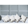 thumbnail image 2 of Ambesonne Urban Throw Pillow Cover 4 Pack, Cityscape of New York, 20", White and Grey, 2 of 5