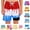 /c140White193, variant on Childern'S Swimsuit Swim Trunks Summer Elastic Waist Ice Print Comfortable Adorable Beach Beachwear,Mint Green,10-12 Years