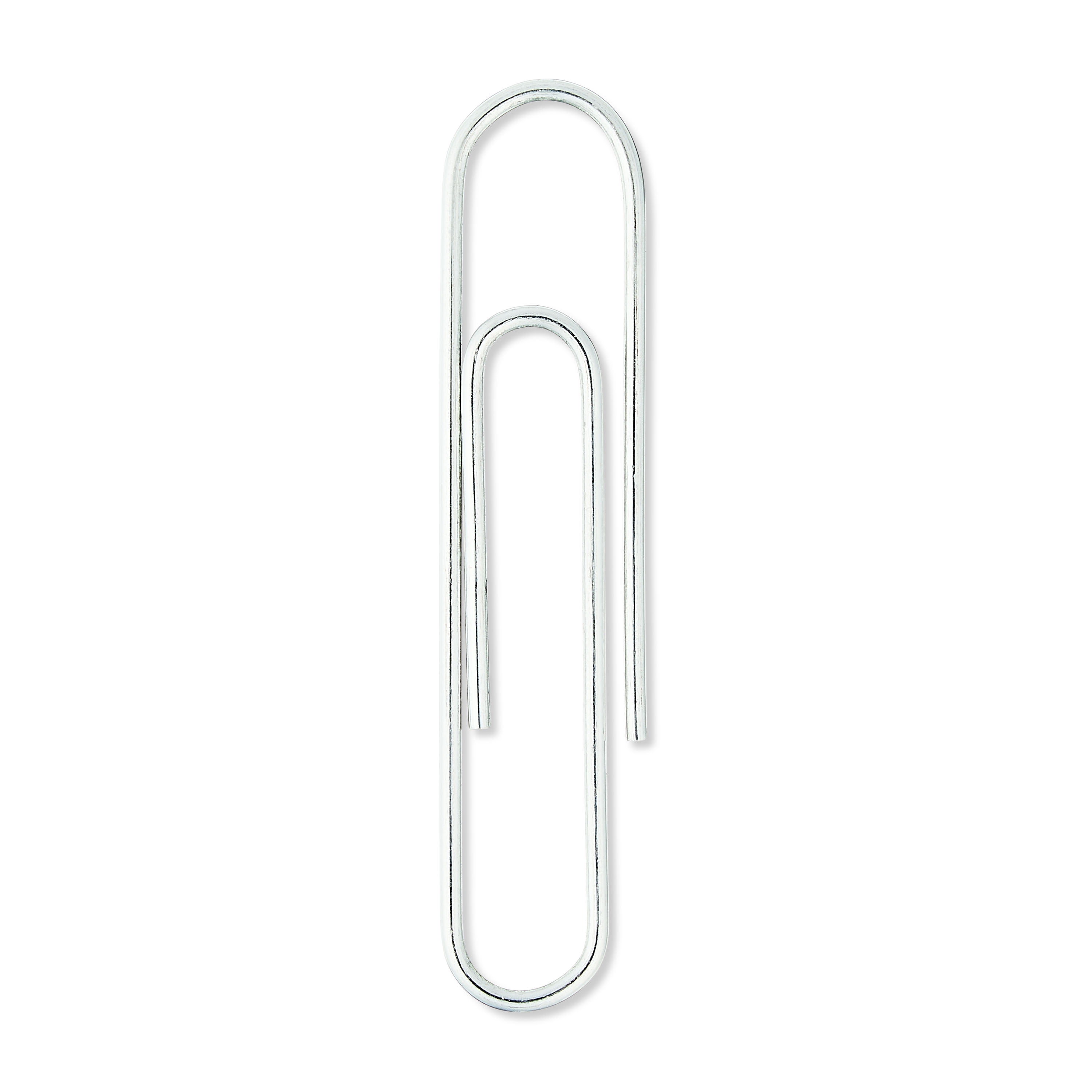 (6 pack) Pen+Gear No. 1 Size Smooth Paper Clips, Silver, 100 Count