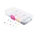 thumbnail image 2 of Map Tacks Push Pins Plastic Head with Steel Point, 4mm, 500 Pieces, 2 of 5