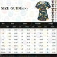thumbnail image 2 of DENGDENG Easter Womens Scrubs Petite Bunny V Neck Workwear Uniforms Nursing Funny Easter Eggs Graphic Short Sleeve T Shirts Plus Size Rabbit Scrub Tops with Pockets Light pink XL, 2 of 3