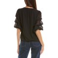 thumbnail image 2 of Vince Camuto womens  V Neck Bubble Sleeve Top, XL, 2 of 3