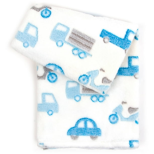 Tadpoles 3D Jacquard Plush UltraSoft Baby Blanket