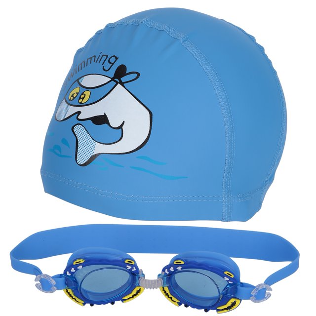 Kid Anti Fog Swimming Goggle, Gift Convenient To Store Kid Cartoon Swimming Goggle Comfortable To Use for Swimming Goggle Cute Crab Cartoon Blue Crab