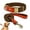 Brown, variant on Qianruida Nylon Dog Collar and Leash Set Durable - Adjustable with a Solid Fastening, Comfortable and Durable, Ideal for Walking, Training and Outdoor Safety, Khaki, M
