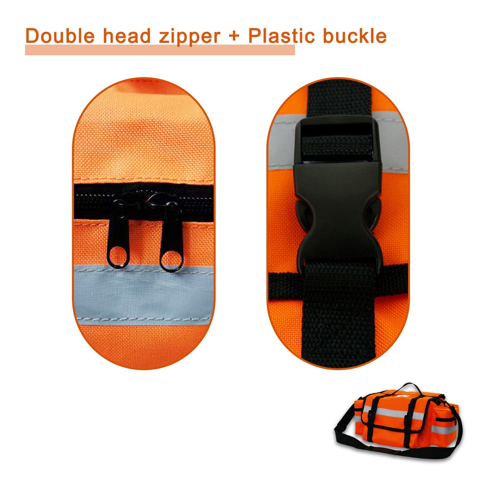 26L Trauma Bag Family Medical Emergency First Aid Kit for Outdoor Use