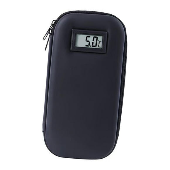 Estuche de viaje para enfriador de insulina, organizador refrigerado de insulina, 21 x 10 x 6 cm, impermeable Estándar