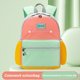 thumbnail image 2 of Mochila liviana Bolsa de viaje impermeable Color de costura para niñas pequeñas Niños FLhrweasw Nuevo, 2 of 9