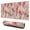Pioneer Flower Floral-1, variant on Long Mouse Pads for Desk,Pioneer Flower Floral Print Pattern Desk Mats on Top Of Desks, Desk Mouse Pad Extra Large with 3mm Non-Slip Base and Stitched Edge for Gaming,Office,Work,Home 31.5"x11.8"