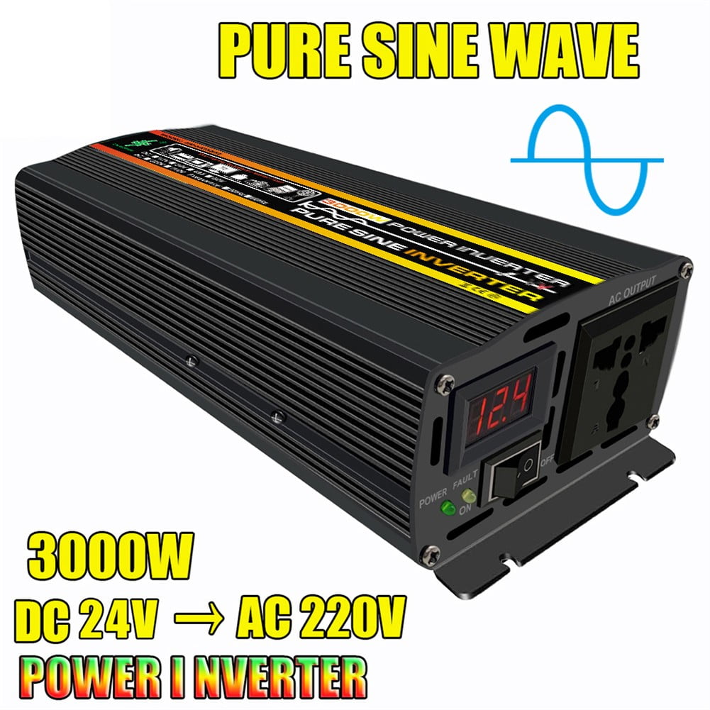 Convertisseur Pur Sinus 12V/24V - 230V - 1000W (2000W en pic
