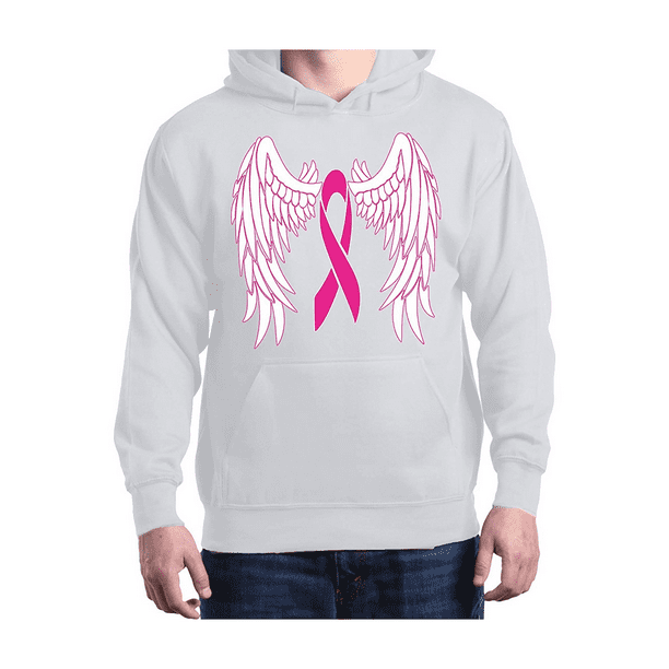 Unisex Cancer Ribbon Hoodie Sweatshirt