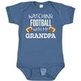 thumbnail image 3 of Inktastic Watching Football with My Grandpa Boys or Girls Baby Bodysuit, 3 of 5