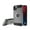 Gray, variant on Waloo Products Dual Layer Protective Carbon Fiber Case with Ring Kickstand for All IPhone's