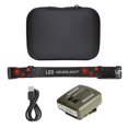 thumbnail image 1 of Linterna frontal de inducción Wave 400LM 1200mAh USB tipo C recargable (verde militar), 1 of 4