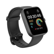 Amazfit Bip 3 Urban for Adults and Kids, 1.69in Smart Watch, Black, Silicone Band