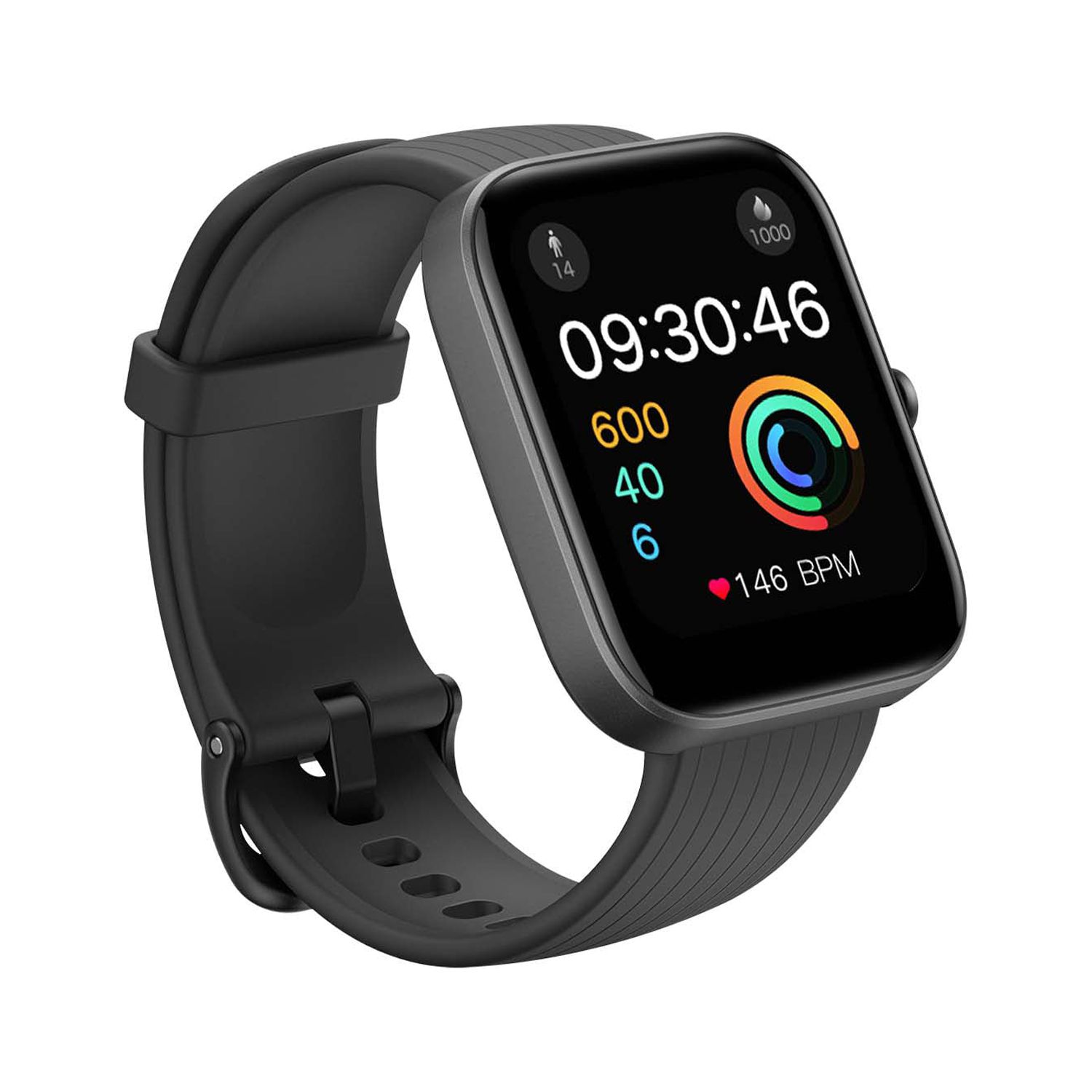 Amazfit Bip 3 Urban Edition Smart Watch: Health & Fitness Tracker - Black Silicon watchband - image 3 of 13