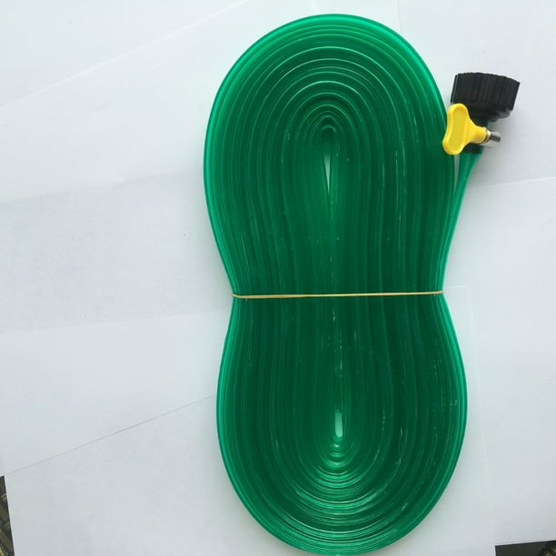 39FT PVC Perforated Sprinkler Pipe Seepage Plastic Belt Lawn Spray Hose