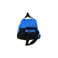 thumbnail image 5 of DALIX 14" Small Duffel Bag Gym Duffle Two Tone in Royal Blue with Shoulder Strap, 5 of 7