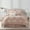Blush, variant on Lanco Beige Comforter Set California King Size , Jacquard Bedding Set , All Season , Ultra-soft Comforters