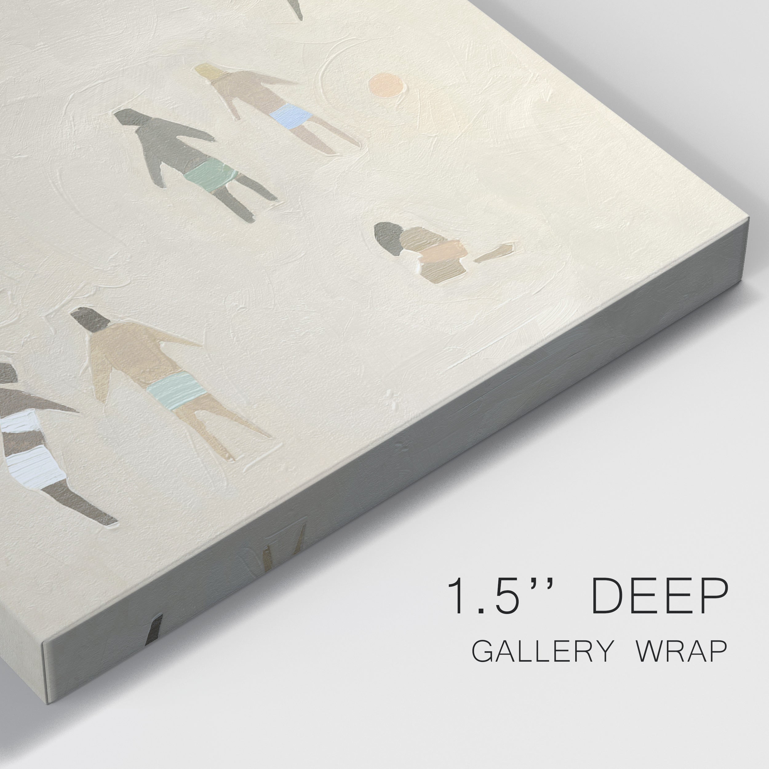 Beach Goer II Premium Gallery Wrapped Canvas - Ready to Hang