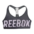 thumbnail image 1 of Reebok Womens Hero Sports Bra dkgray XS, 1 of 2