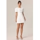thumbnail image 4 of Vestido Bellabarnetten Minerva con cuello redondo y mangas cortas, 4 of 6