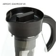 thumbnail image 3 of Primula Flavor Up Airtight Cold Brew Iced Coffee Maker with Fruit Infusion Core for Infused Beverages, Dishwasher Safe, 2.7Qt, Black, 3 of 10