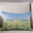 thumbnail image 3 of Spring Floral Throw Pillow Cover 20 x 30 Inch Decorative Pillow Cover Pastoral Botanical Oil Painting Modern Art Lumbar Pillowcase Seasonal Rectangle Cushion Case for Couch Sofa Bed Living Room, 3 of 7