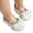 A-2593White, variant on MEZZALL Baby Sandals For Soft Sole Walking Shoes With Bow Design Comfortable Casual First For Girls Boys Toddler Footwear Holiday / 12-18 Months